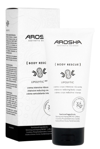 AROSHA.504 BODY RESCUE LIPOLYTIC Krem intensywnie wyszczuplający na zlokalizowaną tkankę tłuszczową 200ml