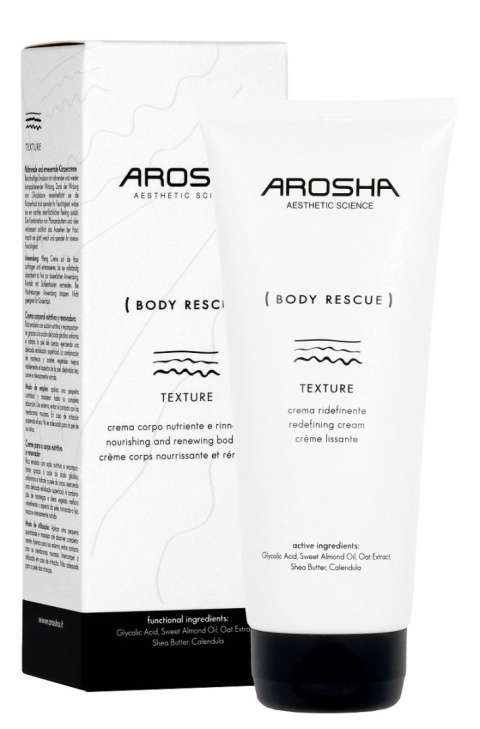 AROSHA.514 BODY RESCUE TEXTURE Krem odbudowujący warstwy naskórka 200ml