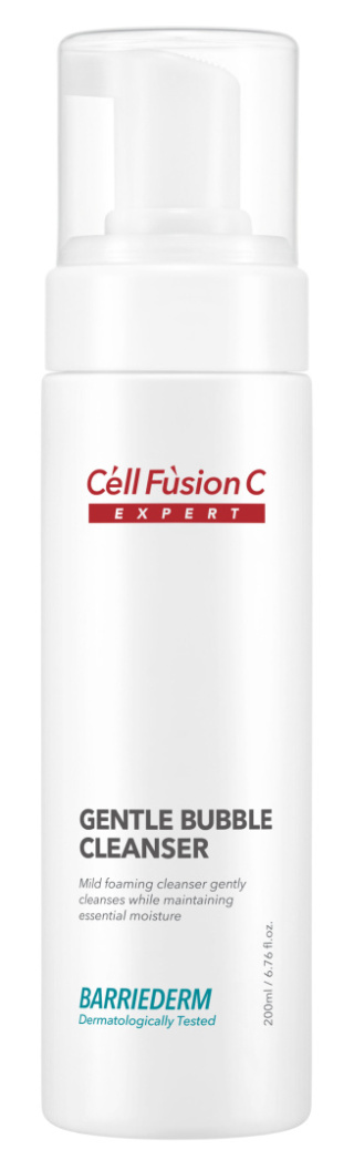 CELL FUSION C EXPERT GENTLE BUBBLE CLEANSER Łagodna pianka do skóry suchej 200ml