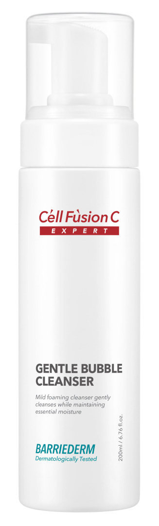 CELL FUSION C EXPERT GENTLE BUBBLE CLEANSER Łagodna pianka do skóry suchej 200ml