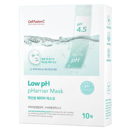 CELL FUSION C LOW pH pHarrier MASK Maska w płatach głęboko nawilżająca 25g x 10