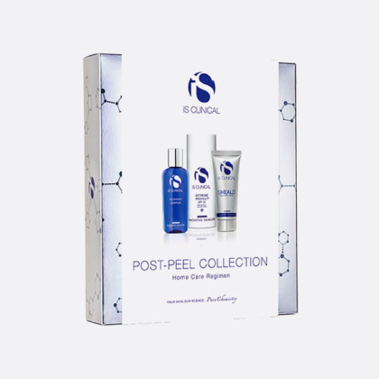 iS CLINICAL POST-PEEL COLLECTION ZESTAW Żel oczyszczający 60ml + Krem 60g + Krem odbudowujący z ochroną UVA/UVB 100g