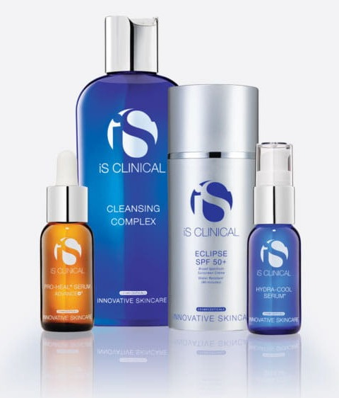 iS CLINICAL PURE CALM COLLECTION ZESTAW Łagodzący Żel 180ml + Serum 15ml + Serum 15ml + Krem ochronny 100g