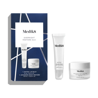 MEDIK8 OVERNIGHT RESTORE DUO Regenerująco-odżywczy zestaw