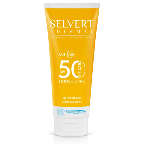 SELVERT THERMAL GEL-CREAM BODY SPF 50 Żel-krem do ciała z barierą ochronną 200ml