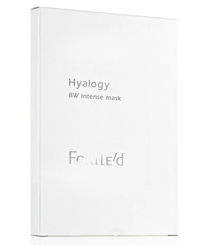 FORLLED HYALOGY BW INTENSE MASK Maska rozświetlająca-przeciwstarzeniowa w płacie 18mlx5szt