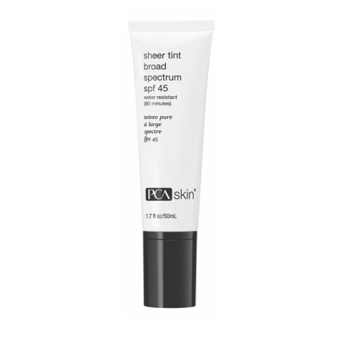 PCA SKIN SHEER TINT BROAD SPECTRUM SPF 45 Tonujący krem z filtrami UV 50ml