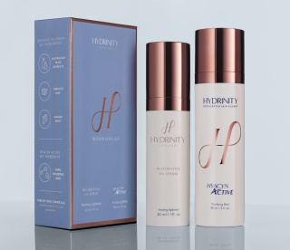 HYDRINITY RESTORATIVE KIT RESTORATIVE HA SERUM 30ml + HYACYN ACTIVE PURIFYING MIST 90ml