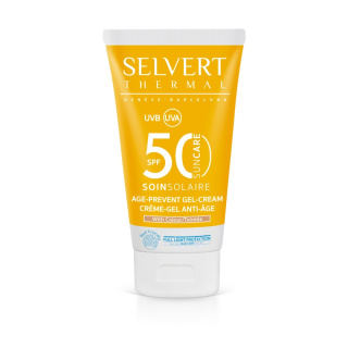 SELVERT THERMAL AGE PREVENT GEL-CREAM SPF 50 Żel-krem do twarzy z barierą ochronną 50ml