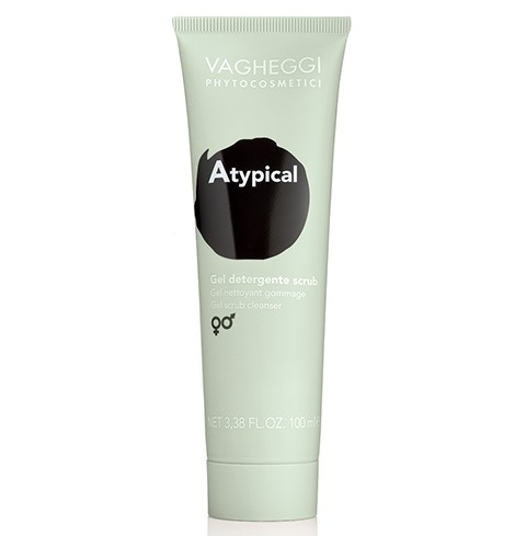 VAGHEGGI ATYPICAL GEL SCRUB CLEANSER Żel peeling do mycia twarzy 100ml