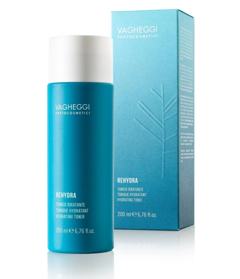 VAGHEGGI NEW REHYDRA HYDRATING TONER Tonik nawilżający 200mlVAGHEGGI NEW REHYDRA HYDRATING TONER Tonik nawilżajacy 200ml