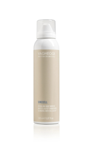 VAGHEGGI NEW SINECELL SPARKLING BODY MOUSSE Błyszcząca pianka wyszczuplająca do ciała Sinecell 150ml