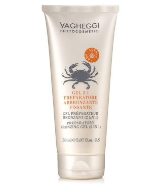 VAGHEGGI PREPARATORY BRONZING GEL (2 IN 1) Żel bronzujący przygotowujący skórę do opalania 150ml