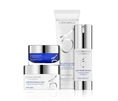 ZO SKIN HEALTH DAILY SKINCARE PROGRAM -  PROGRAM CODZIENNEJ PIELĘGNACJI SKÓRY - ZESTAW 4 produktów