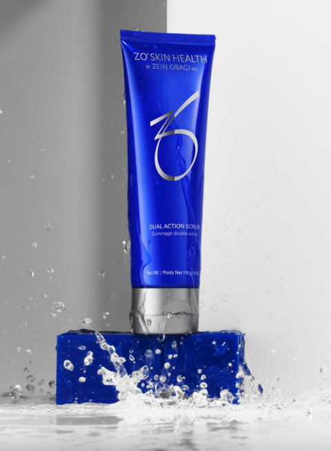 ZO SKIN HEALTH DUAL ACTION SCRUB Peeling o podwójnym działaniu, dla skór mieszanych i tłustych 116g