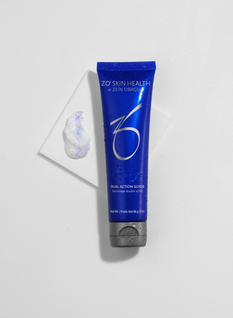 ZO SKIN HEALTH DUAL ACTION SCRUB TRAVEL SIZE Peeling o podwójnym działaniu, dla skór mieszanych i tłustych 58g