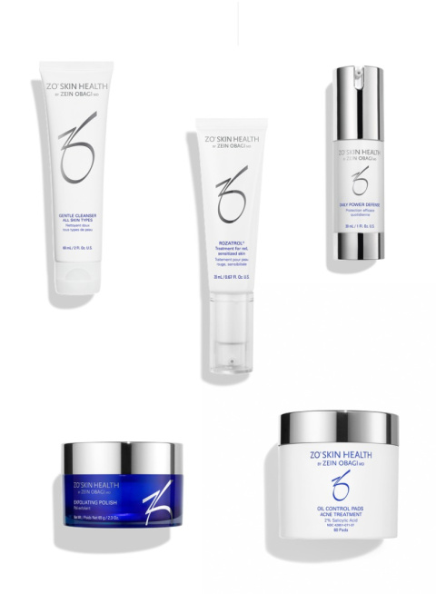 ZO SKIN HEALTH SKIN NORMALIZING SYSTEM - ZESTAW 5 produktów