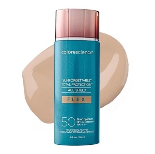 Colorescience Face Shield Flex SPF 50 Minerały w emulsji do twarzy (kolor Light) 55 ml