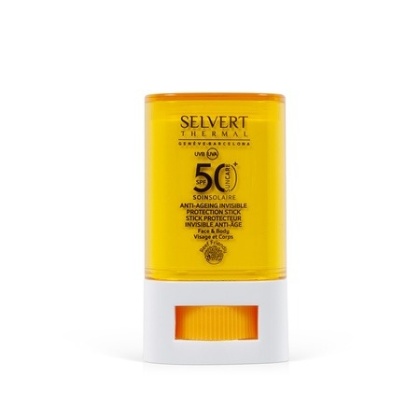 Selvert Thermal Anti - Ageing Invisible Protection Stick SPF 50 Sztyft ochronny twarz i ciało 15 ml