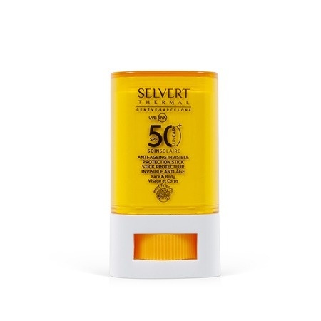 Selvert Thermal Anti - Ageing Invisible Protection Stick SPF 50 Sztyft ochronny twarz i ciało 15 ml