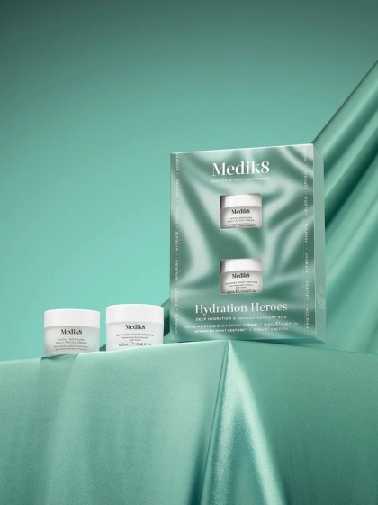 Medik8 Hydration Heroes ZESTAW Total Moisture Daily Facial Cream 12,5 ml + Advanced Night Restore 12,5 ml