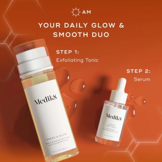 Medik8 Luminous Lift ZESTAW Liquid Peptides 30 ml + Press&Glow Tonic 150 ml