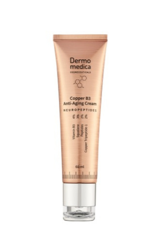 DERMOMEDICA Copper B3 Anti-Aging Cream Luksusowy krem z peptydami miedziowymi, niacynamidem i skwalanem 60ml