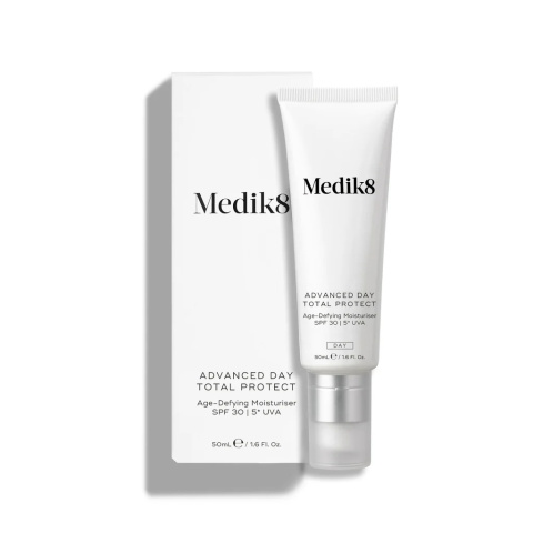 MEDIK8 ADVANCED DAY TOTAL PROTECT Krem nawilżający, zwalczający oznaki starzenia skóry, SPF 30 50ml