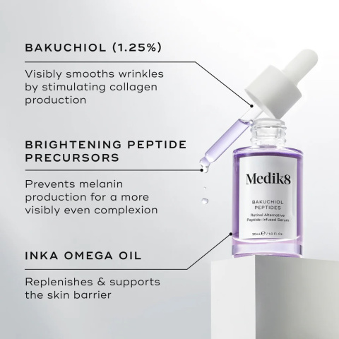 MEDIK8 BAKUCHIOL PEPTIDES Serum peptydowe 30ml