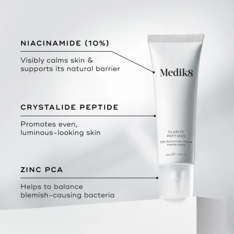 MEDIK8 CLARITY PEPTIDES Serum peptydowe z niacynamidem 30ml