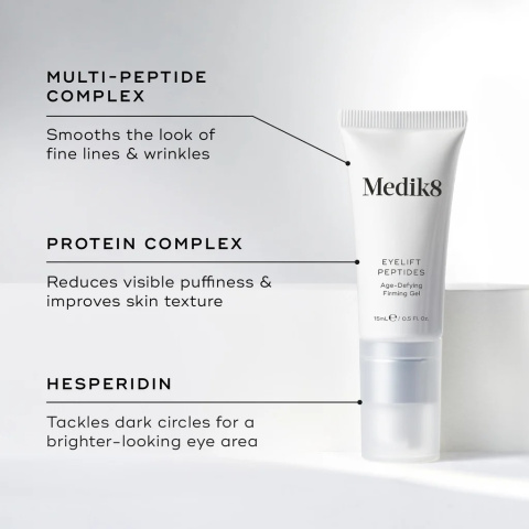 MEDIK8 EYELIFT PEPTIDES Liftingujący krem pod oczy 15ml