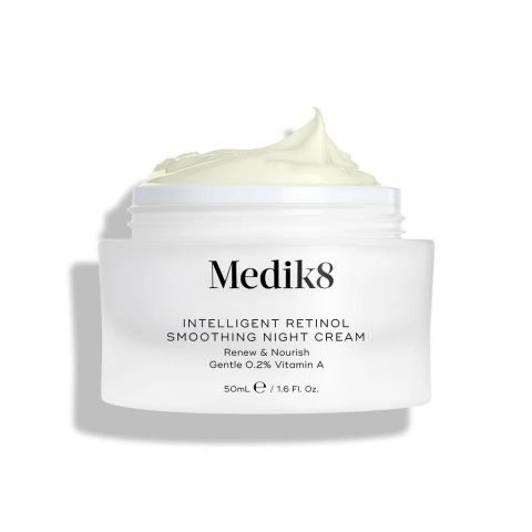 MEDIK8 INTELLIGENT RETINOL SMOOTHING NIGHT CREAM Przeciwzmarszczkowy krem na noc z retinolem 50ml