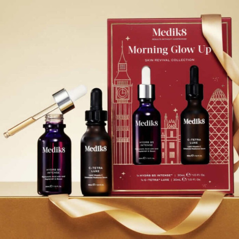 MEDIK8 Morning Glow Up Skin Revival Collection - Zestaw rewitalizujący suchą i pozbawioną blasku skórę