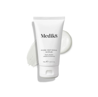 MEDIK8 PORE REFINING SCRUB Peeling oczyszczający, redukujący rozszerzone ujścia mieszków włosowych 75ml