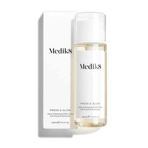 MEDIK8 PRESS & GLOW Tonik z 5,5% glukonolaktonem 200ml