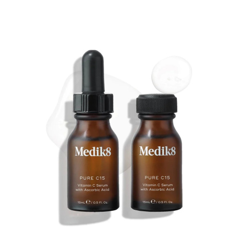 MEDIK8 PURE C15 Serum antyoksydacyjne z czystą witaminą C 2x15ml