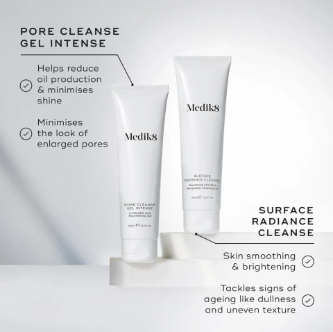 MEDIK8 SURFACE RADIANCE CLEANSE™ Żel oczyszczający z kwasami AHA i BHA 150ml