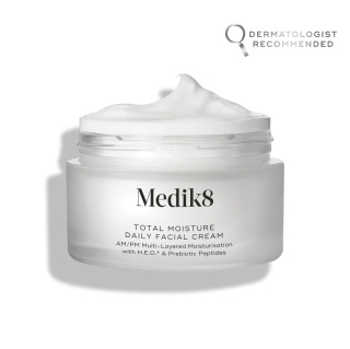 MEDIK8 TOTAL MOISTURE DAILY FACIAL CREAM Lekki krem nawilżający, wspierający mikrobiom i barierę ochronną skóry 50ml