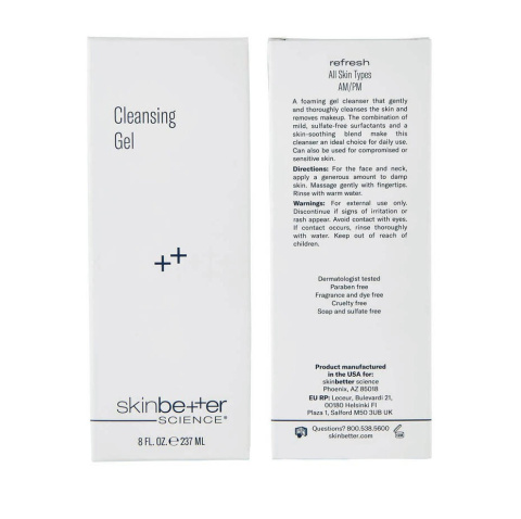 SKINBETTER SCIENCE Cleansing Gel Żel do demakijażu dla skóry wrażliwej 237ml