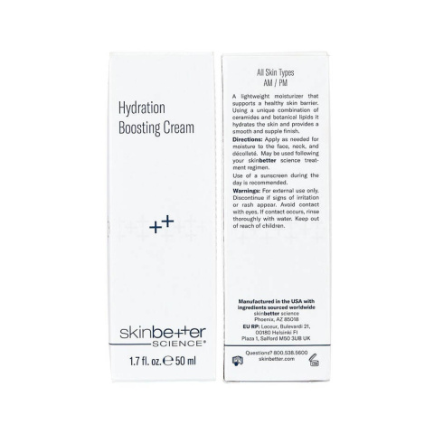 SKINBETTER SCIENCE Hydration Boosting Cream FACE Silnie nawilżający krem 50ml