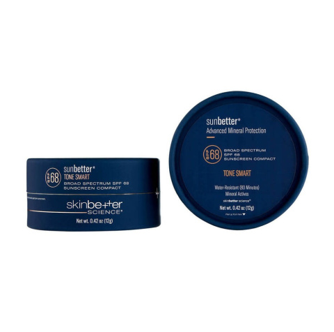 SKINBETTER SCIENCE sunbetter TONE SMART SPF 50+ Sunscreen Compact Filtr 100% mineralny w musie 12g