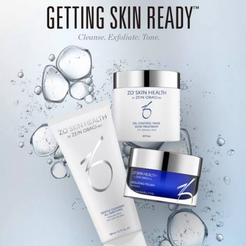 ZO SKIN HEALTH GETTING SKIN READY PROGRAM - ZESTAW 3 produktów