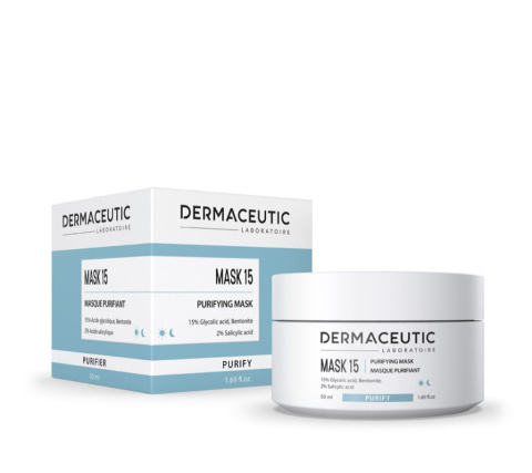 DERMACEUTIC Mask 15 Maska oczyszczająca 50ml