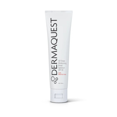 DERMAQUEST 3D Tinted Moisturizing Broad Spectrum Trójwymiarowy, ekskluzywny krem fotoprotekcyjny o pełnej ochronie SPF30 57g