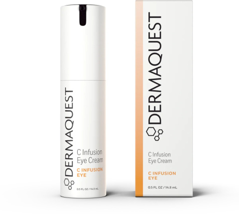 DERMAQUEST C Infusion Eye Cream Przeciwstarzeniowy krem pod oczy z witaminą C i kwasem hialuronowym 15ml