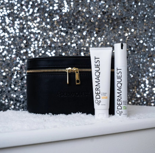 DERMAQUEST Luxe Lift & Brighten Christmas Collection Ekskluzywny zestaw kosmeceutyków, które przywracają skórze jędrność i blask