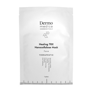 DERMOMEDICA Healing TRX Mask Nanocelulozowa maska terapeutyczna o działaniu gojącym i przeciwstarzeniowym 1 szt