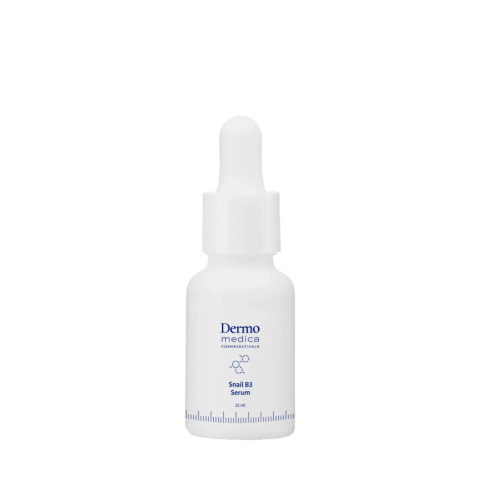 DERMOMEDICA Snail B3 Serum Serum z ekstraktem ze śluzu ślimaka, witaminą B3 (niacynamidem) i beta-glukanem 15ml