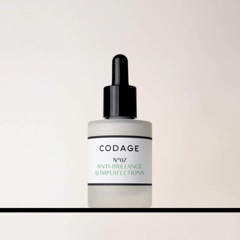 CODAGE SERUM N°02 Anti-shine & Imperfections Serum przeciw nadmiernemu połyskowi i niedoskonałościom 30 ml