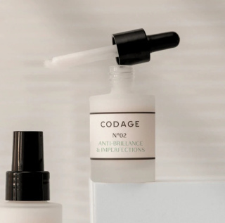 CODAGE SERUM N°02 Anti-shine & Imperfections Serum przeciw nadmiernemu połyskowi i niedoskonałościom 30 ml